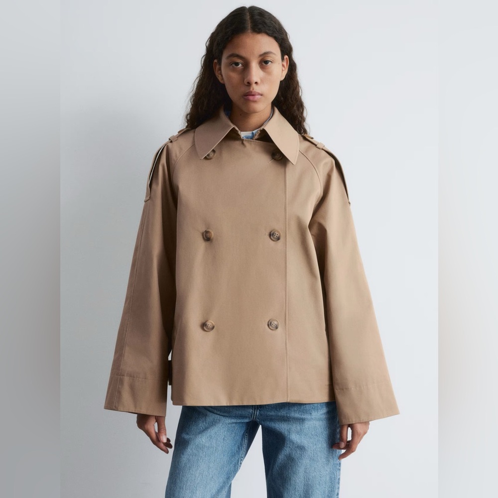 & Other Stories Tan Trench Coat